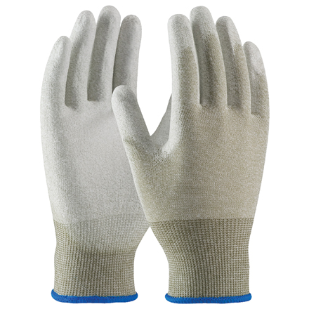 ESD Palm Coated Nylon Gloves - Large